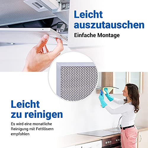 00362381 362381 Grasfilter voor campana-extractor, representatief voor Neff 330 x 320 mm