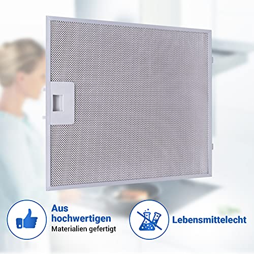 00362381 362381 Grasfilter voor campana-extractor, representatief voor Neff 330 x 320 mm