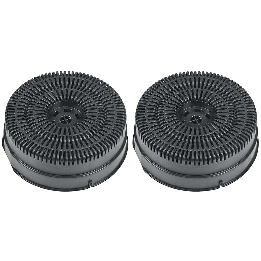 2x Kohlefilter Dunstabzugshaube 142mmØ Ersatz für Type58 Filter Whirlpool 484000008782 AKB000/1 - Filter Dunstabzugshaube Aktivkohlefilter
