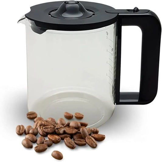 Bosch 11008060–11008062 Lysblå glasskanne til TKA8- og TC8-kaffemaskiner – original erstatningskaffekanne med lokk