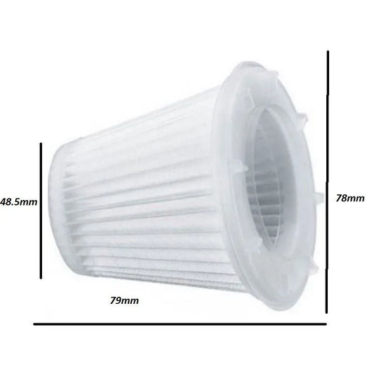 Filter voor stofzuiger Black &amp; Decker 90502893 (3 stuks) - Compatibele modellen CV, CHV, V-serie