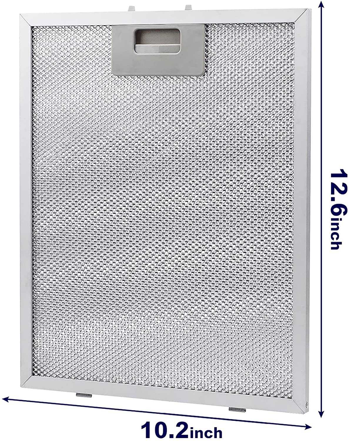 2 упаковки, 12,6x10,2 дюйма, фильтр для вытяжки, металлический фильтр для смазки, подходит для многих марок вытяжек 26x32, экстрактор