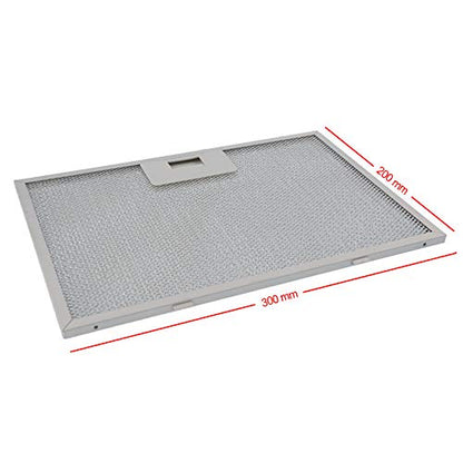 9197060212 Cooker Hood Mesh Filter (Metal Grease Filter) 300x200 mm Beko ADE92540B, ADE92540S, HCA92640BH, HCA92640WH