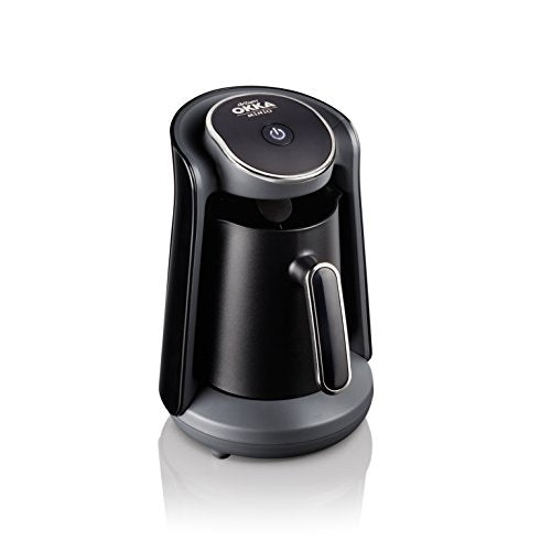 Arzum Okka Minio Automatisk tyrkisk/gresk kaffemaskin, USA 120V Ul, svart/sølv