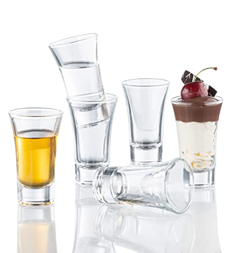 6-Pack Heavy Base Shot Glass Sett, 2-Ounce Shot Glass