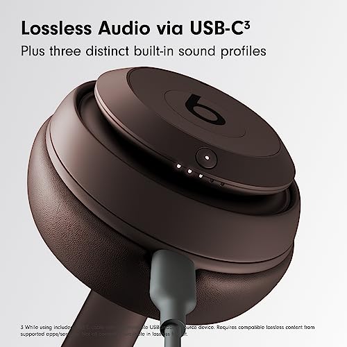 Beats Studio Pro - Wireless Bluetooth Noise Cancelling Headphones - Personalized Spatial Audio, USB-C Lossless Audio, Apple & Android Compatibility, Up to 40 Hours Battery Life - Deep Brown