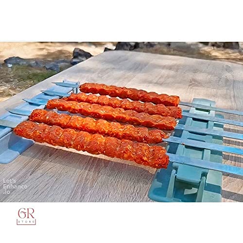 Spiße Kebab Maker Grill Stringer Box Maschine Rindfleisch Fleisch Gemüse String Grill Küche Zubehör Outdoor BBQ Gadget Turk