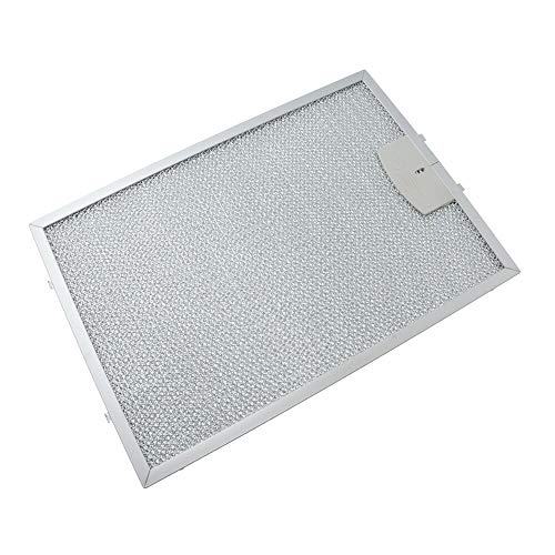 Filter voor kleine extractor (metaalfilter) 294 x 208 mm voor Beko ADV5180I, ADV5500, ADV5600, ADV5720, ADV5810, ADV5900, ADV9910I