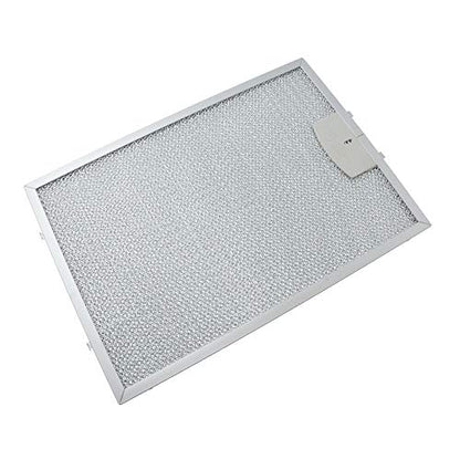 Filter voor kleine extractor (metaalfilter) 294 x 208 mm voor Beko ADV5180I, ADV5500, ADV5600, ADV5720, ADV5810, ADV5900, ADV9910I