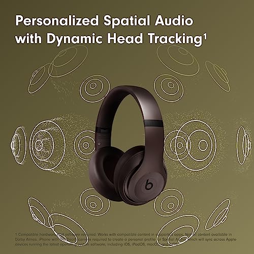 Beats Studio Pro - Wireless Bluetooth Noise Cancelling Headphones - Personalized Spatial Audio, USB-C Lossless Audio, Apple & Android Compatibility, Up to 40 Hours Battery Life - Deep Brown