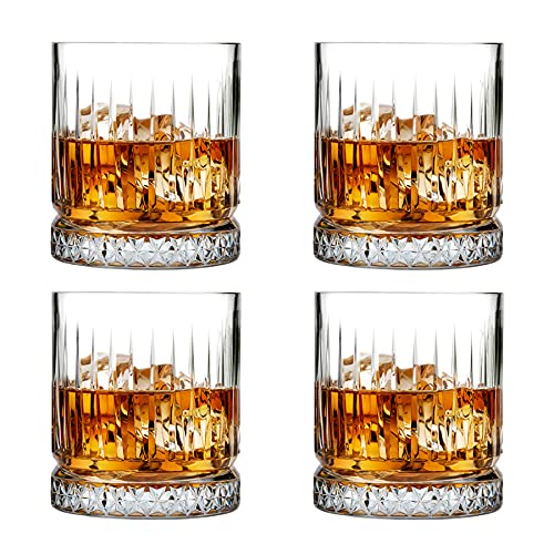 Pasabahce Glas Elysia Water/Sap/Whisky Tumbler 355 ml 4-delige set, transparant (PB Elysia)