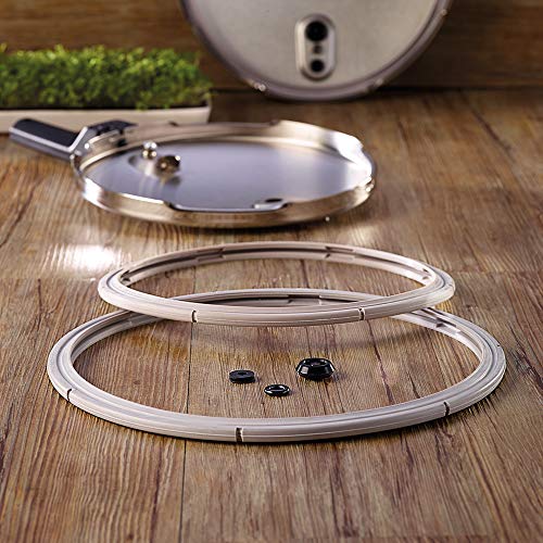Fissler Sealing Ring for Pressure Cooker 22 cm Silicone Pressure Cooker Rubber Gasket Inner 22 Outer Diameter 24 Cm