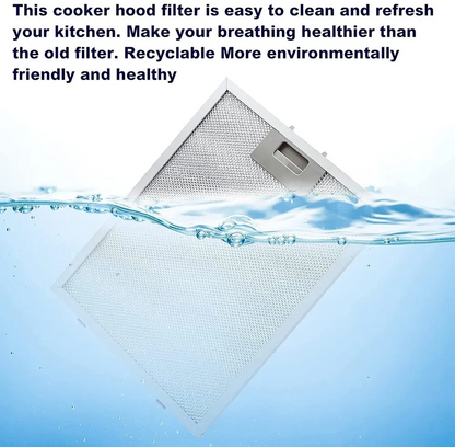 240x320 Cooker Hood Filter  - Rear Distance 7.5cm, 2 clips - 24x32 - 32x24