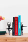 Figured Decorative Metal Book Holder, Book Support, Book Organizer, Gift Black cat, Bike, Elephant Ballerina, Giraffe, Reading