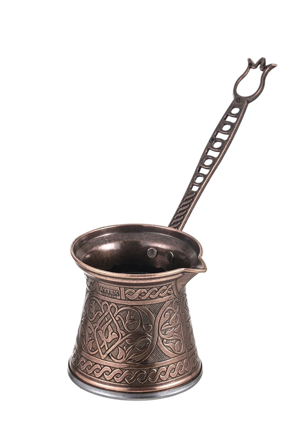Coffee Pot Stovetop Copper Turkish Greek Arabic Engraved  Coffee Maker Cezve Ibrik