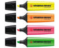 Stabilo Boss Original Pastel 23 Pcs Fluorescent Highlighter Pastel Colors Ink Pens Markers 50th Anniversary Desk Office Set Pen