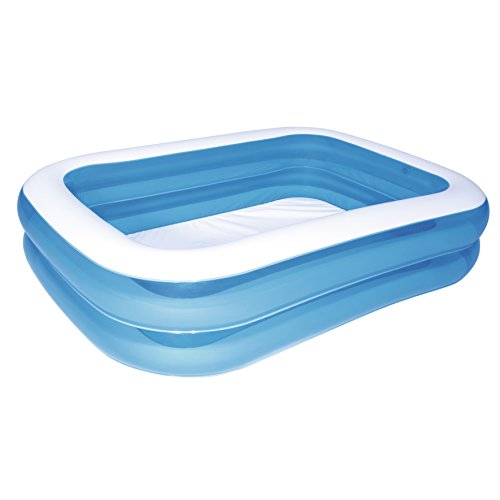 Надувной бассейн Bestway 12819 211x132x46 см, 400 л, семейный, с широкими бортами