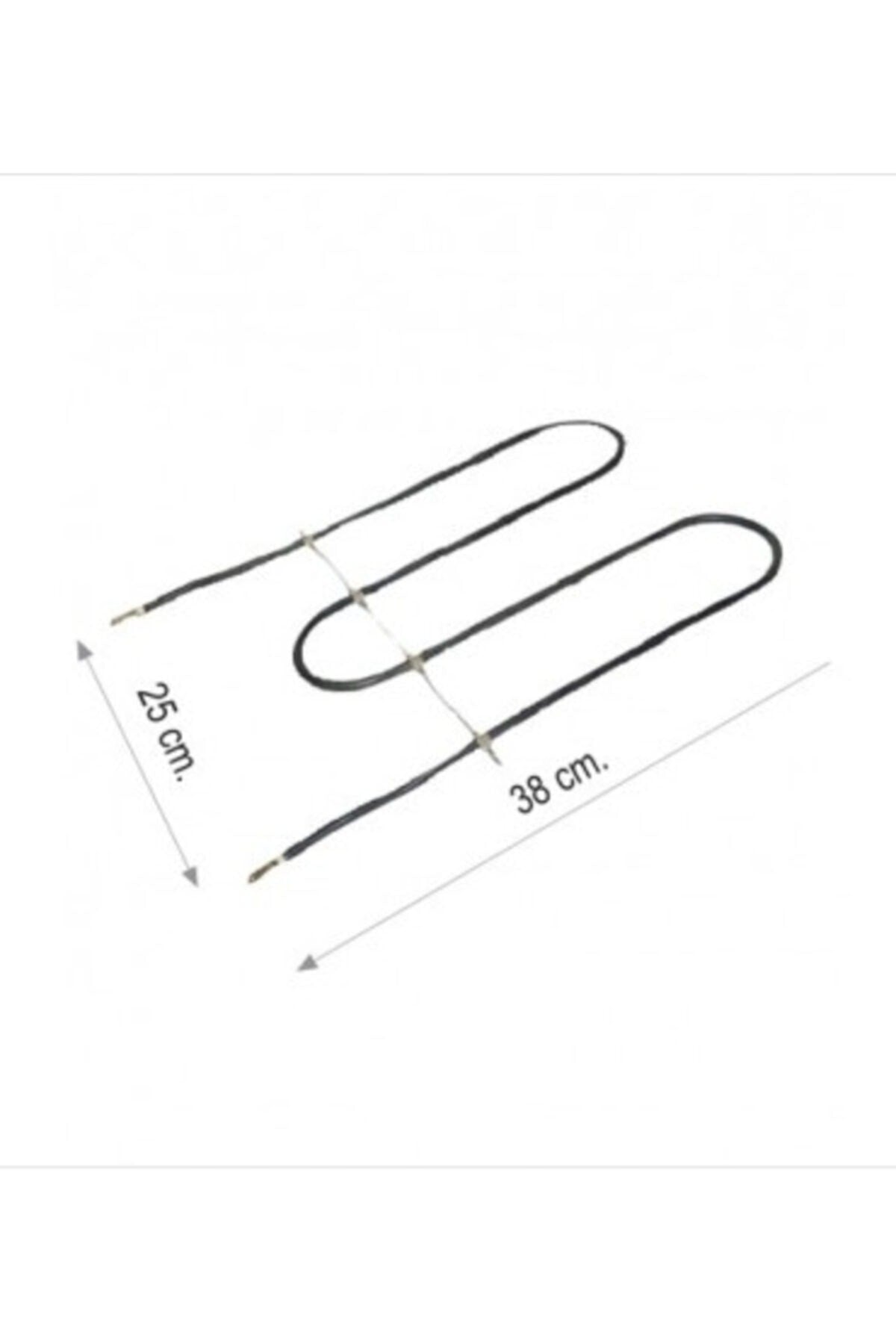 Oven Heating Resistance Element, Oven Heater- Accessory Spare Part 1000  watt - 220 V - 6.5Ø Chrome(Cr-Ni) - 250x380 mm