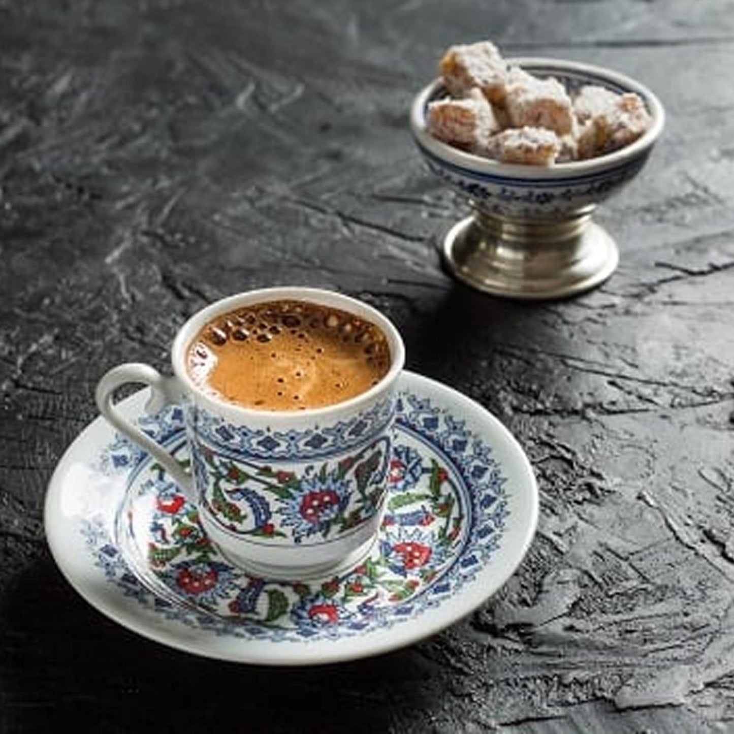 Mehmet Efendi Authentic Turkish Coffee: 120 Single-Serve 6g Ground Coffee Packets for Traditional Taste Experience