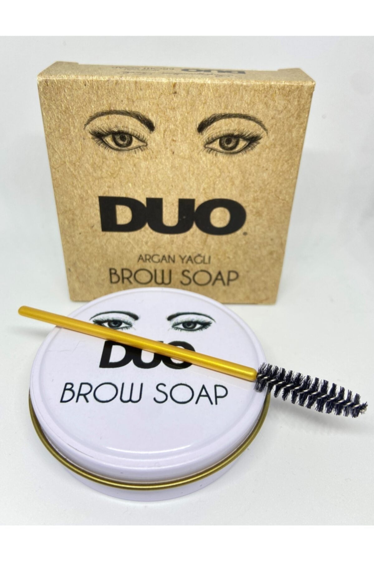 Duo Argan Oil-Infused Eyebrow Setting Soap: Long-lasting, Nourishing Brow Enhancer 20 ml