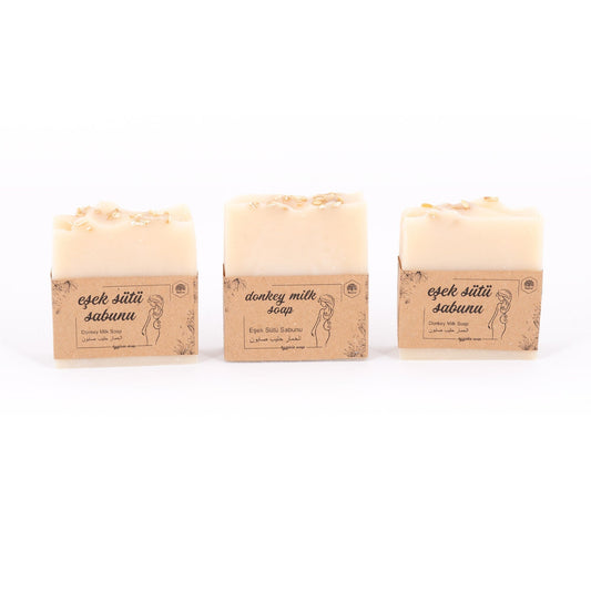 Organic Handmade Donkey Milk Soap  Hydrating & Anti-Aging with Natural Ingredients for Glowing Skin