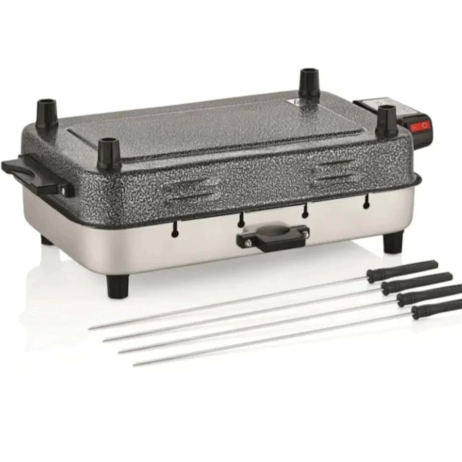 Infrared Electric Grill No Smell No Smoke  4 Size  Aluminium Light Barbeque, Meat chicken easy clean fast  kitchen chefs