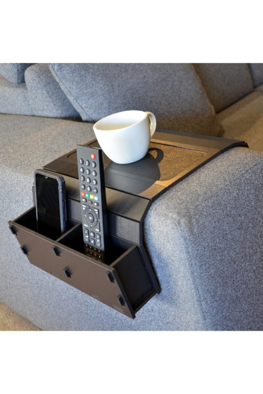 Sofa Tray Table - Afstandsbediening en houder voor mobiele telefoonorganizer