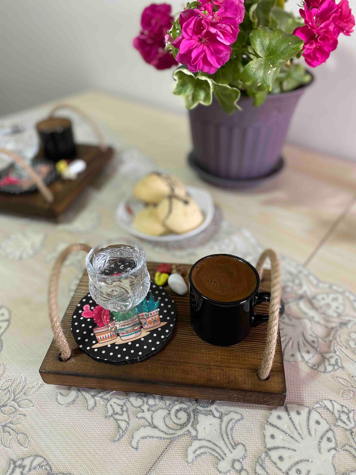 Decorative Tray For Coffee Table 2 PCS